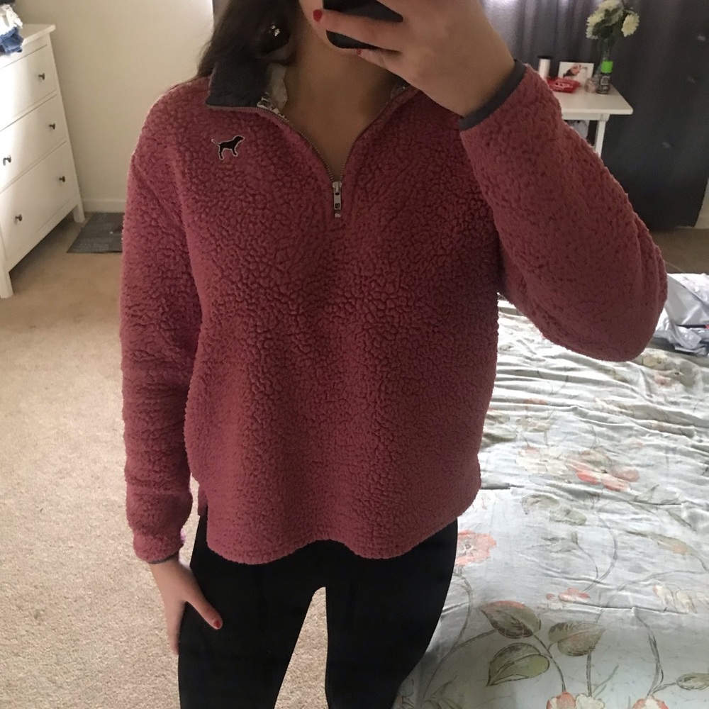 PINK Quarter Zip